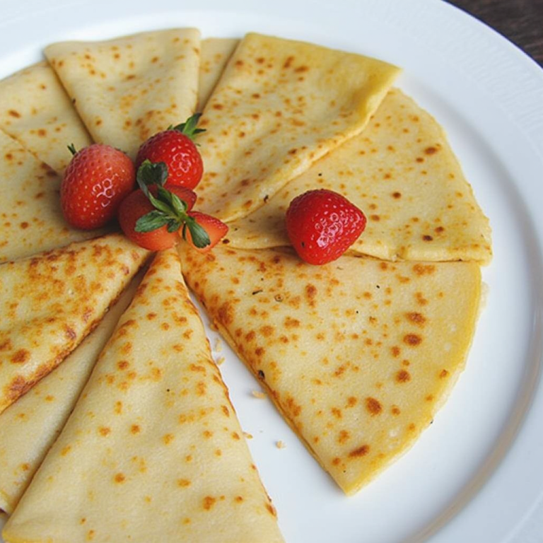 Rezept für vegane und gesunde Crêpes