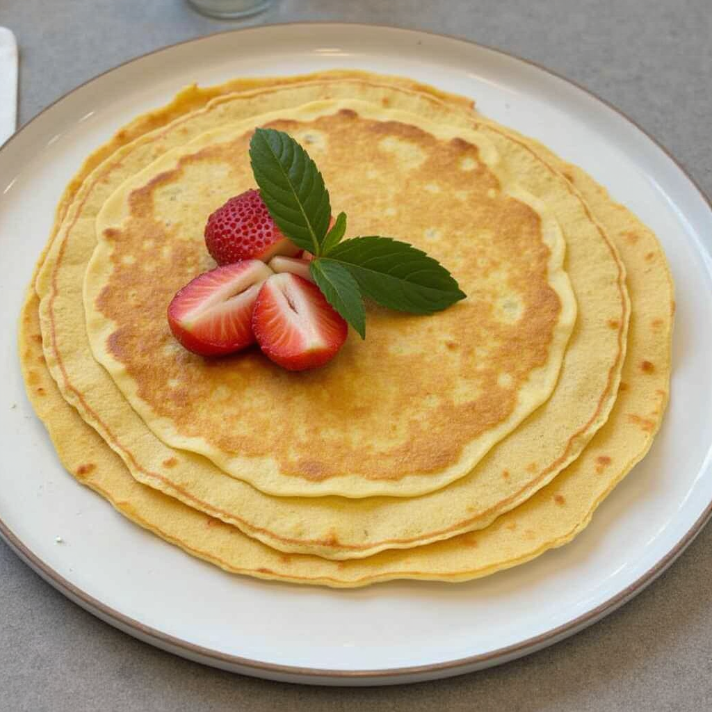 Einfaches Rezept für vegane und gesunde Crêpes